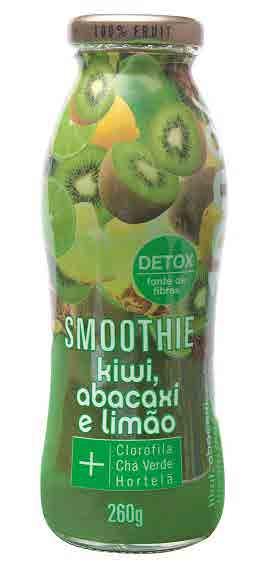 Cód. 878 SMOOTHIE 100% AÇAÍ, MORANGO E BANANA 6 X 260G Cód. 879 SMOOTHIE 100% FRUTAS VERMELHAS 6 X 260G Cód.