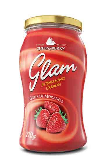 Cód. 2356 GELEIA QB GLAM FRAMBOESA 270G Cód.