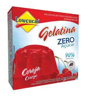 795 LOWÇUCAR PLUS GELATINA COM STEVIA CEREJA ZERO 10G Cód. 803 LOWÇUCAR PLUS GELATINA COM STEVIA MANGA ZERO 10G Cód.