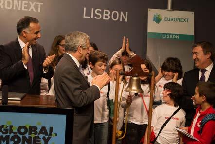 Em Portugal, 40 escolas participaram na Global Money Week, envolvendo cerca de 2500 alunos em iniciativas de sensibilização para as questões financeiras.