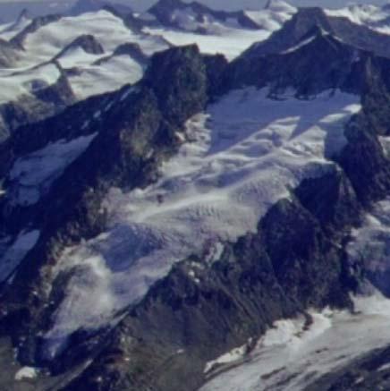 6 Geleira de Montanha Qualquer geleira que flui entre as paredes de um vale de montanha, refletindo as principais feições da topografia subglacial.