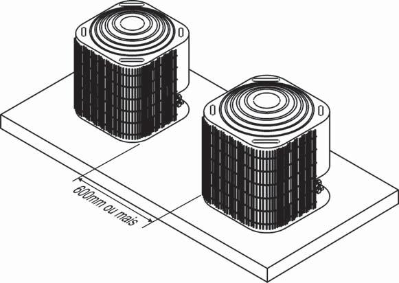 3 - ESPAÇAMENTOS MÍNIMOS RECOMENDADOS Verifique a existência de um perfeito escoamento através da