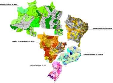 Mapas do Turismo