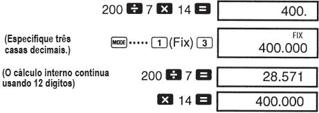 Pressione a tecla de número (1,2, ou 3) que corresponde ao item de configuração que deseja mudar.