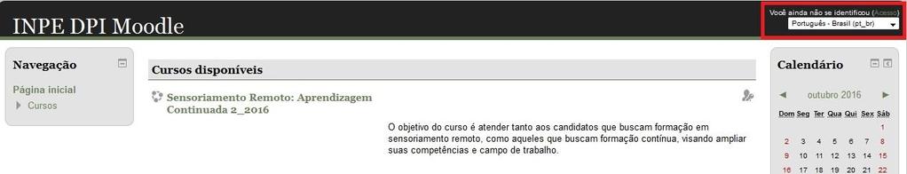 TUTORIAL MOODLE APRESENTAÇÃO O Moodle (Modular Object-Oriented Dynamic Learning Environment) é um software livre para gestão da aprendizagem e de trabalho colaborativo, que permite a realização de