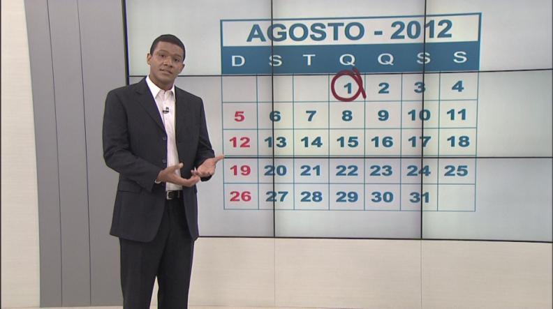 Figura 2: programa estabelece data para a resolução do problema (Fonte: Cedoc/TV Globo NE).