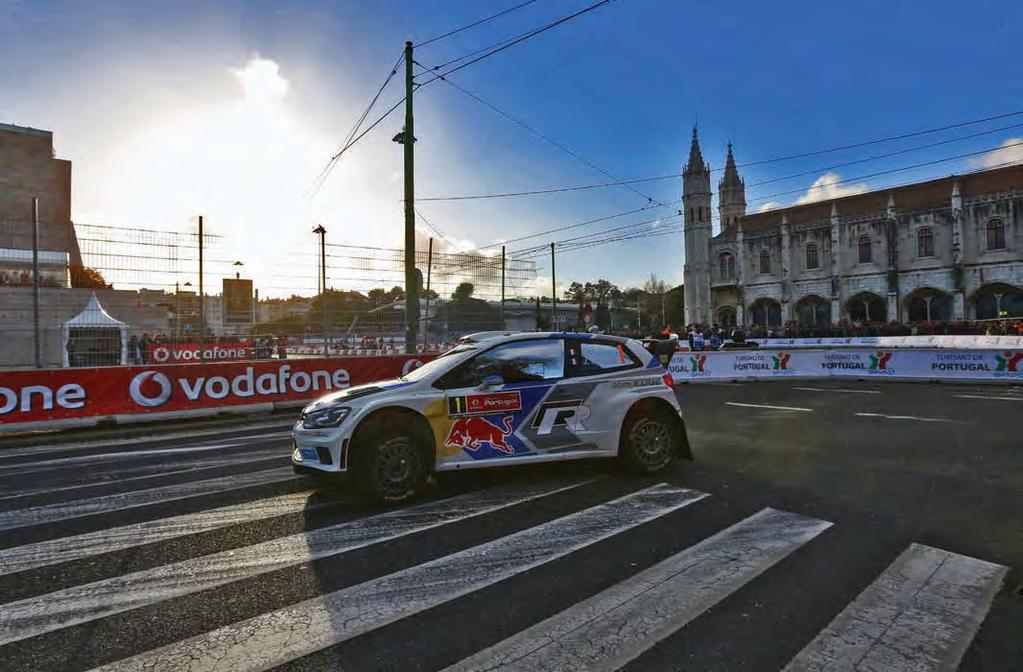 automobilismo rally Os jardins do Casino Estoril voltaram a ser o ponto de partida do WRC Vodafone Rally de Portugal,