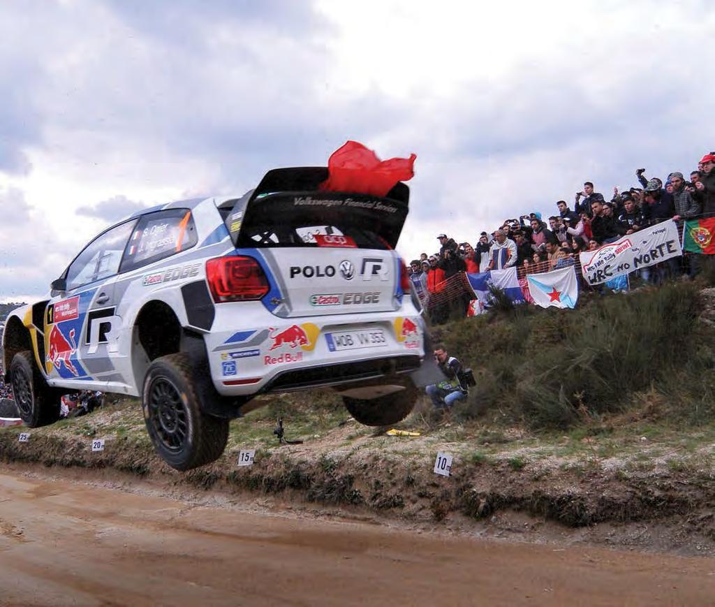 automobilismo rally Sébastien Ogier não facilitou Com uma boa exibição, Sébastien Ogier estreou-se da melhor maneira no WRC Fafe Rally Sprint.