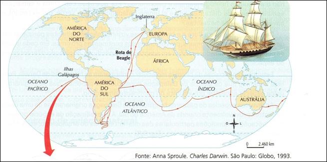 Aos 22 anos interessou-se em participar de uma expedição realizada pela Marinha inglesa, dando a volta ao redor do mundo.