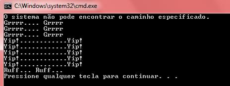 Pág 26 Chamaremos a classe agora de Cachorro4.java Salve a classe testadora como TestaCachorro4.