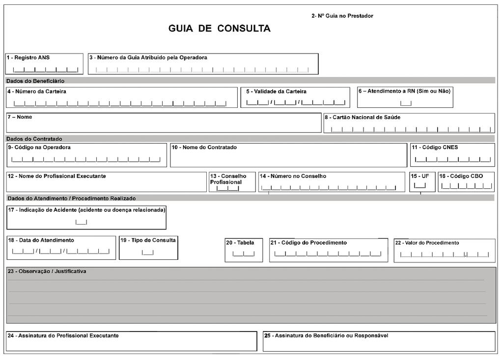 4 MANUAL PRÁTICO TISS 3.0 MANUAL PRÁTICO TISS 3.0 5 Guia de Consulta (NOVOS CAMPOS) Anexo de outras despesas (NOVOS CAMPOS) ANEXO DE OUTRAS DESPESAS (para Guia de SP/SADT e Resumo de Internação).