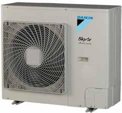 AZAS-MV1/MY1 Sky Air Active-series Solução ideal para lojas pequenas Elevada eficiência: etiquetas energéticas até A+ (arrefecimento)/a (aquecimento) o compressor oferece melhorias substanciais a