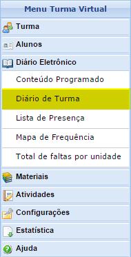 5 Lançar frequência: Ao colocar a frequência de todos os discentes da disciplina, clique em GRAVAR FREQUÊNCIAS.