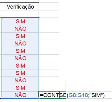 Independente da forma de entrada da função, o conteúdo da célula em que a função for escrita, que é visto na barra de fórmulas, será o mesmo.