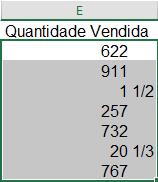 Na lista de valores, selecione a opção