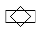 prevalece é um pequeno triângulo BCD, colocado sobre um triângulo maior AEF,ou ainda, como um mosaico de triângulos pequenos.