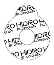 BLOCKING PAD HIDRO Características S PARA FACETADORAS AUTOMÁTICAS E SEMI AUTOMÁTICAS Adesivo para blocagem de lentes oftálmicas com tratamentos super hidrofóbicos.