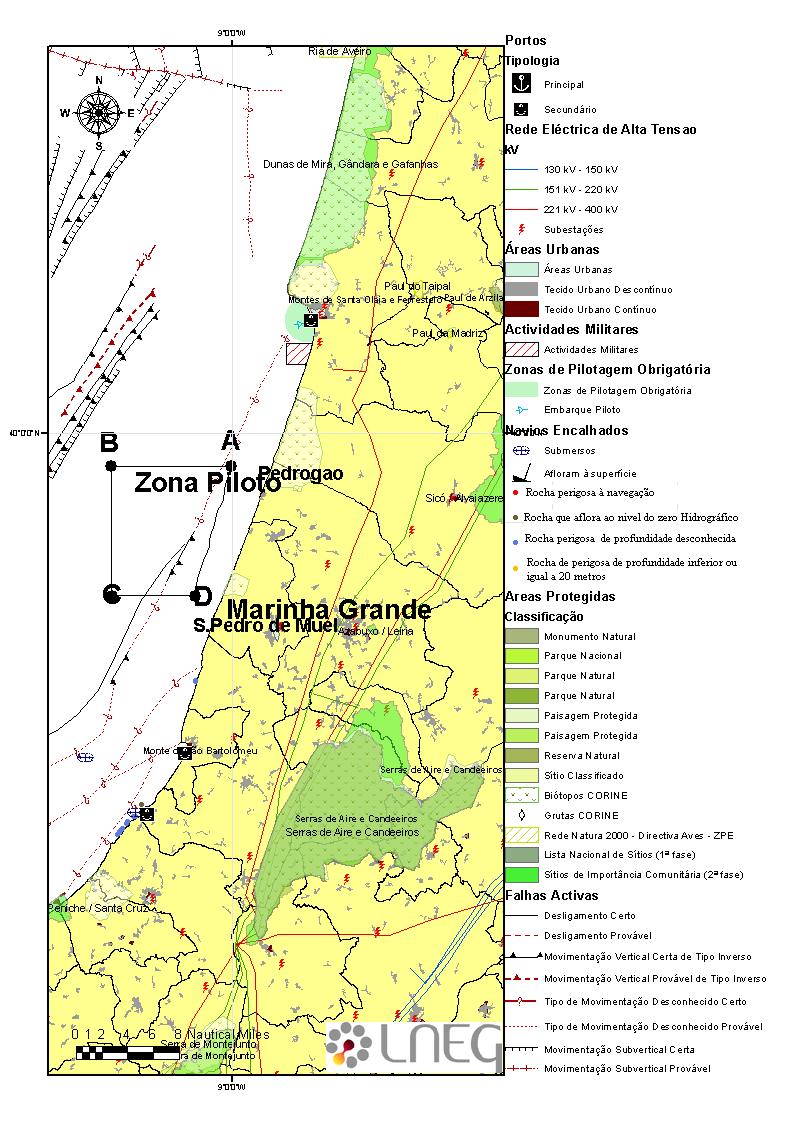 Figura 99 - Possíveis constrangimentos na zona