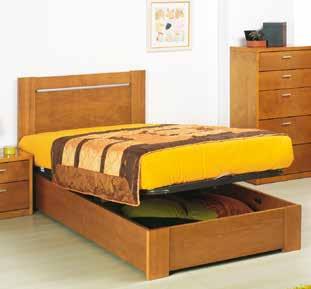 elevatory single bed base for mattress 195x110cm Option: simple bed for a mattress