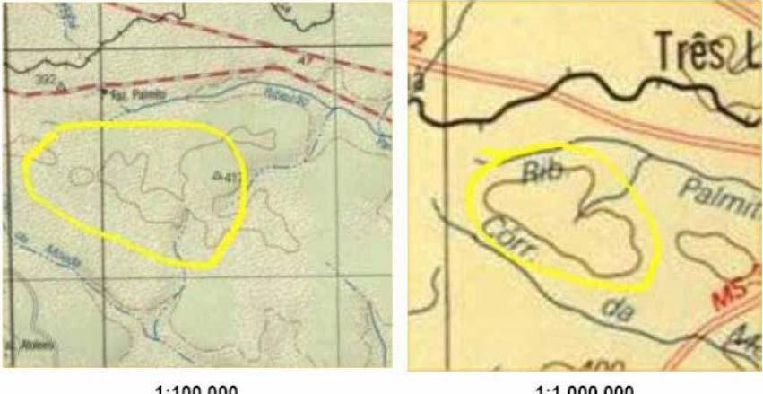 Fusão Cartografia Quando há junção de áreas contíguas de