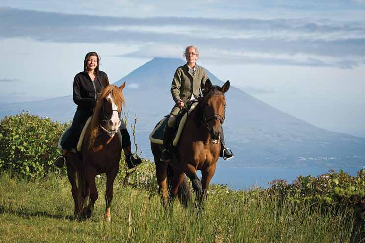 A Montanha do Pico, com 2350m de altitude, é a mais alta de Portugal Nos Açores existem duas espécies de aves únicas no