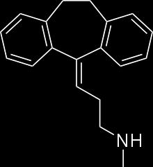 Antidepressivos tricíclicos - classificação Aminas secundárias.