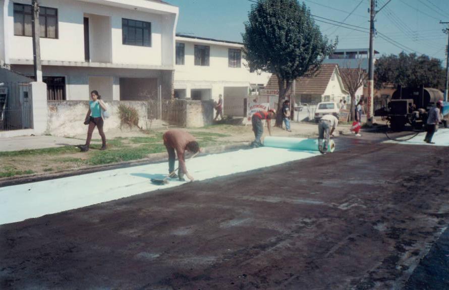 pintura de ligação.