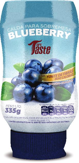 PARA SOBREMESA CALDA PARA SOBREMESA BLUEBERRY GOIABADA A calda de