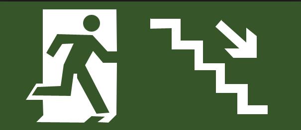 Obs 1: a saída de emergência principal está localizada ao lado esquerdo do hall do elevador do térreo. Obs 2: Na evacuação do prédio, NÃO UTILIZAR O ELEVADOR, apenas as escadas para saída do local.