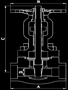 ) 6 6 9 12 17 23 28 36 Peso (Kg) 2,1 2,1 2,1 2,2 3,4 6,8 6,8 8,4 Classe 1500 Extremidade encaixe de solda DN 1/4" 3/8 1/2" 3/4" 1 1.1/4 1.