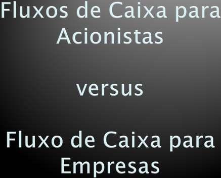 Primeiro iremos estudar essa literatura focada em S/As Para só depois expandirmos para casos práticos