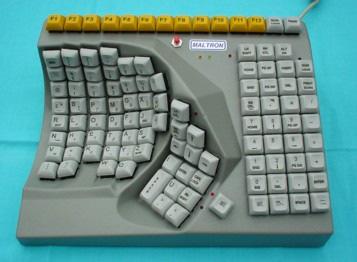 Teclados Especiais Teclado para uma mão (Esq.