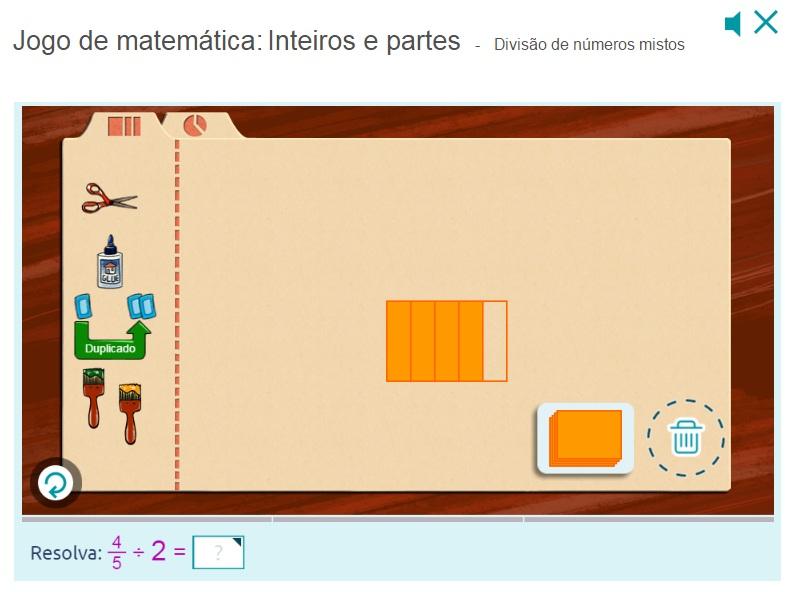 4 Di ga: Agora temos que dividir esta forma em duas partes iguais.