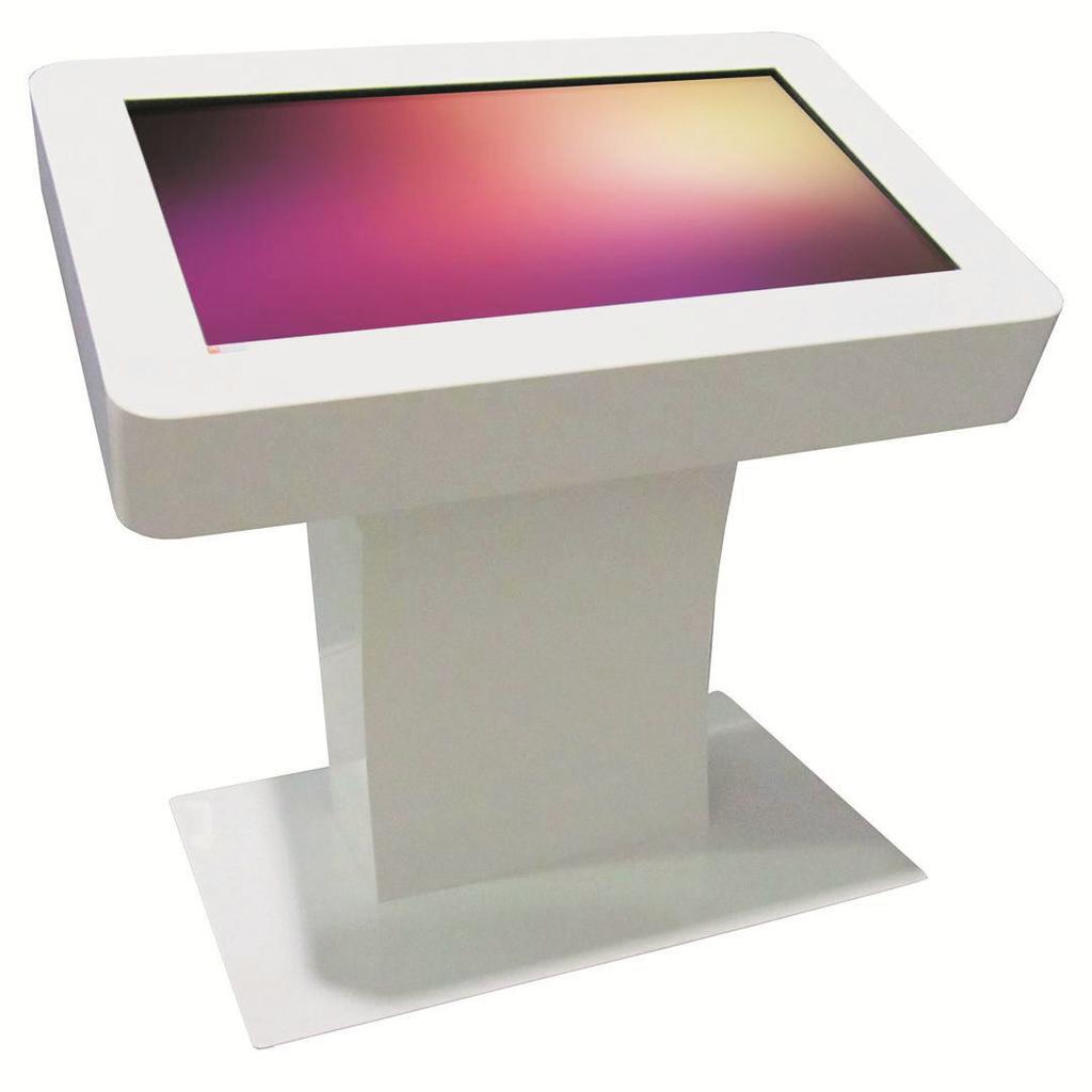 STRONG a mesa interativa do futuro O modelo strong foi desenvolvido para utilização em ambiente interior.