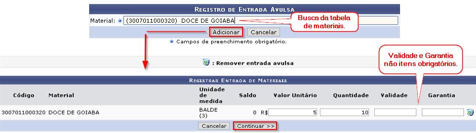 Imprimir Comprovante: usado para que possa ser impresso o comprovante após o término do cadastro.