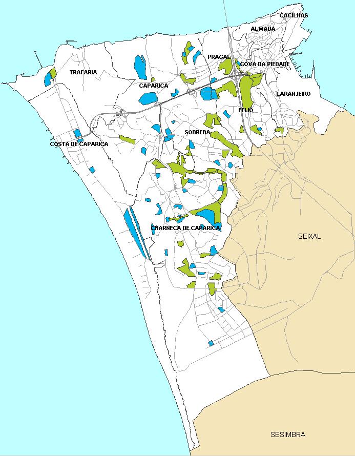 Espaços de Equipamento e Espaços