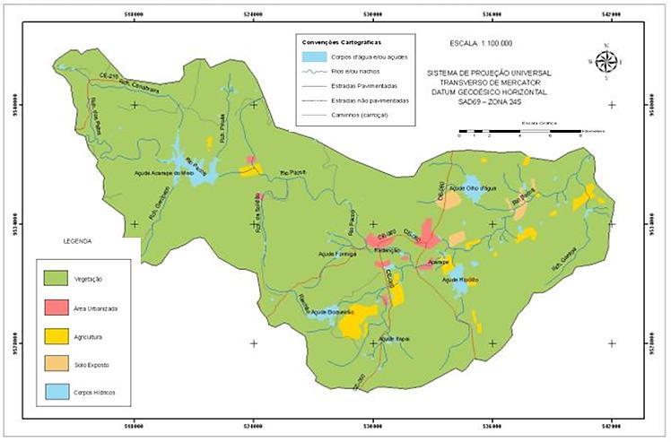 Figura 4- Mapa de uso da terra-