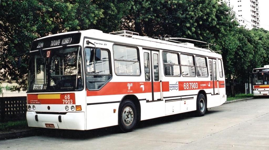 TRÓLEBUS EM SÃO PAULO Trólebus Novo