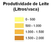 Em termos de produtividade, podemos analisar espacialmente a distribuição da mesma por meio da divisão municipal (Figura 5).