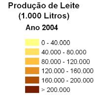 Tabela 6 - Concentração da produção de leite e vacas ordenhadas no Brasil: base microrregional Indicador de Produção de leite Vacas ordenhadas Concentração 1990 2004 1990 2004 HHI 43,5 54,1 43,5 46,6