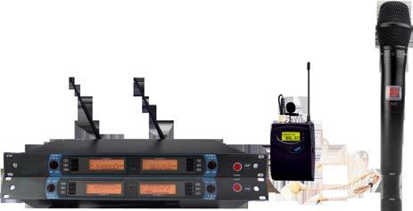 Sistemas sem Fio UHF Sistemas sem Fio UHF K-882C Cód. Produto: 28156 K-871M Cód.