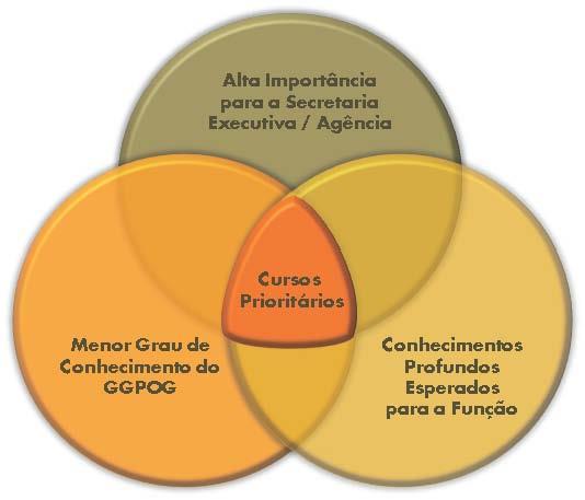 10 Vale salientar que a seleção anual dos cursos para cada profissional, realizada automaticamente pelo sistema, considera prioritariamente aqueles com alta importância para as áreas, que exigem