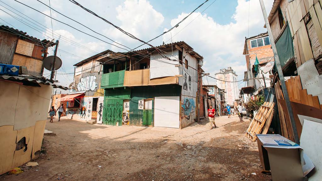 HABITAÇÃO FAVELAS Porcentagem de domicílios em favelas sobre o total de domicílios da região Fórmula: número total de domicílios em favelas x 100 número total de domicílios Fontes do indicador: