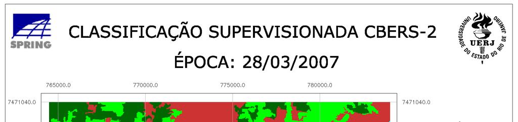 Neste caso, as amostras serão as regiões formadas na segmentação de imagens. Spring (2008).