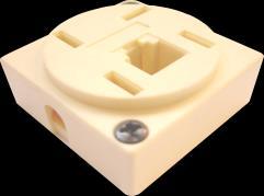 0181 Cabo liso 2 plugs USA branco 2 vias -