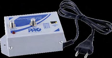 Antena UHF Digital Yagi Alto ganho para uma imagem de qualidade PROHD-1100 Com Banda Total para a recepção de sinais de TV digital e analógica em UHF.