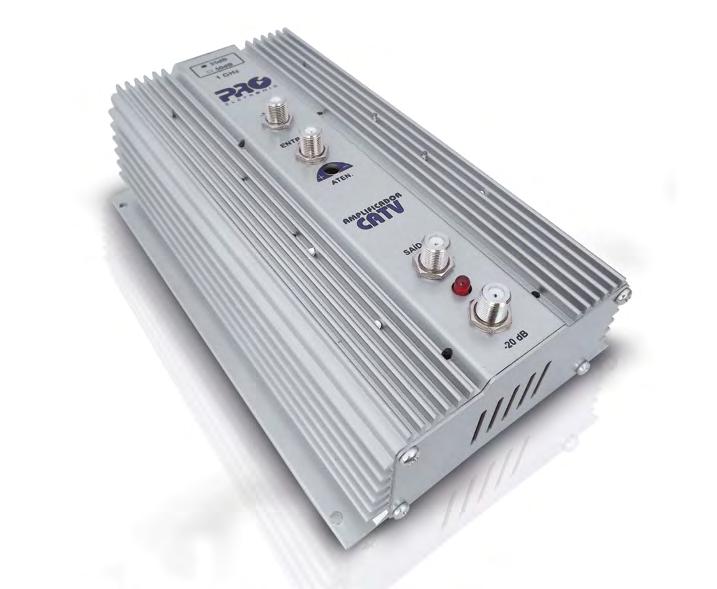 Amplificadores de Potência 750 GHz Bivolt 1 GHz Bivolt PQAP-7500 PQAP-6350 Desenvolvidos para as Operadoras de TV paga, é ótima opção para distribuição de sinal de TV Digital em sistemas coletivos,