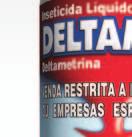 desinsetização de residências, lanchonetes, hotéis, indústrias, entre outros. Baratas: Para Blatella germanica usar a dose de 100 ml de DELTAMAX 25 CE em 10 litros de água.