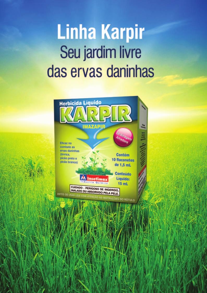 Ingrediente Ativo: Imazapir 5% Grupo Químico: Imidazolinona Formulação: Suspensão Concentrada Herbicida seletivo,