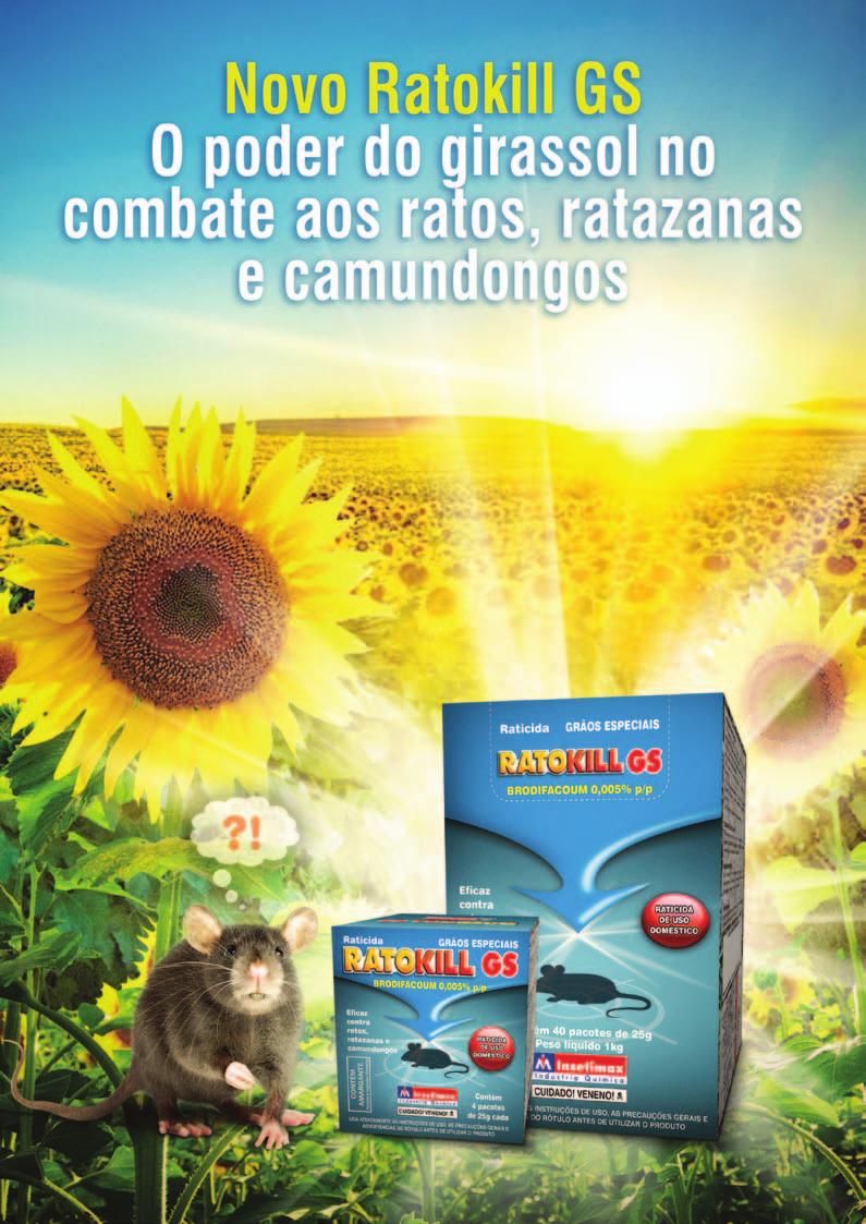 EXCLUSIVIDADE: Além dos atrativos, ativos, corantes e amargante da formula do Ratokill, o produto contém um agente luminescente que brilha